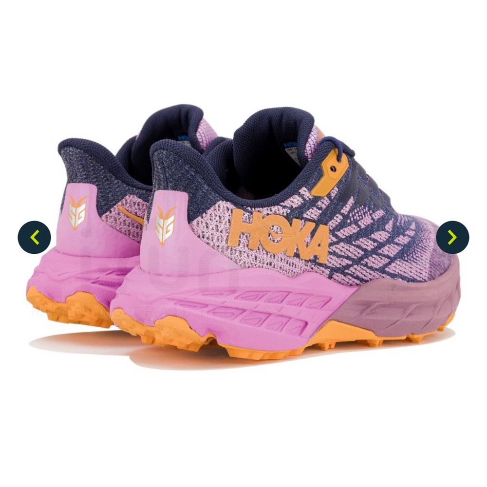 NEW HOKA Speedgoat 5 Youth Girl Sneakers Size 5 (PU6300) - Picture 4 of 15
